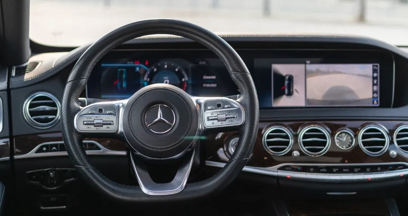 Mercedes-Benz Klasa S cena 240500 przebieg: 166000, rok produkcji 2017 z Bielsk Podlaski małe 154
